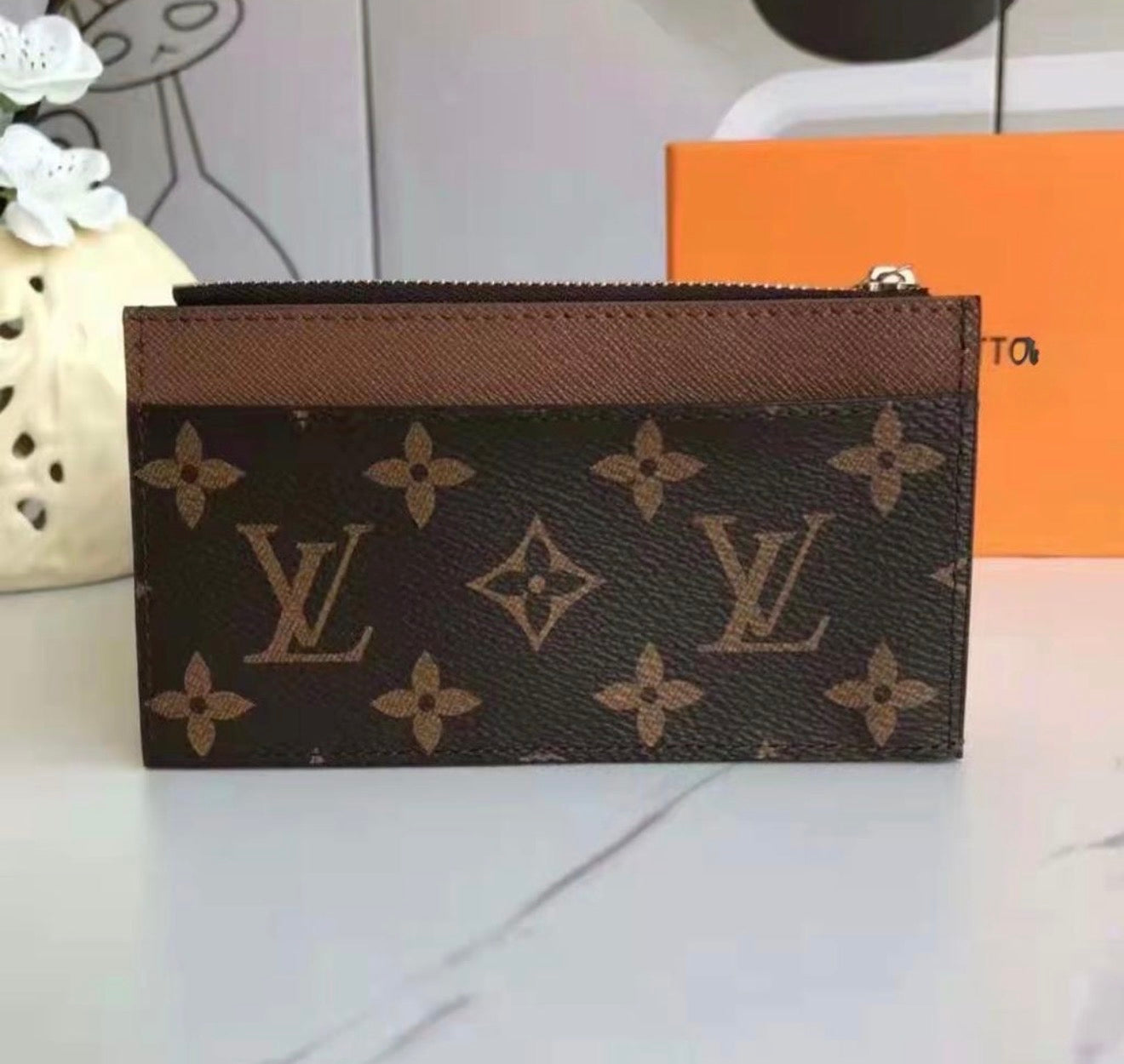 portacarte con zip