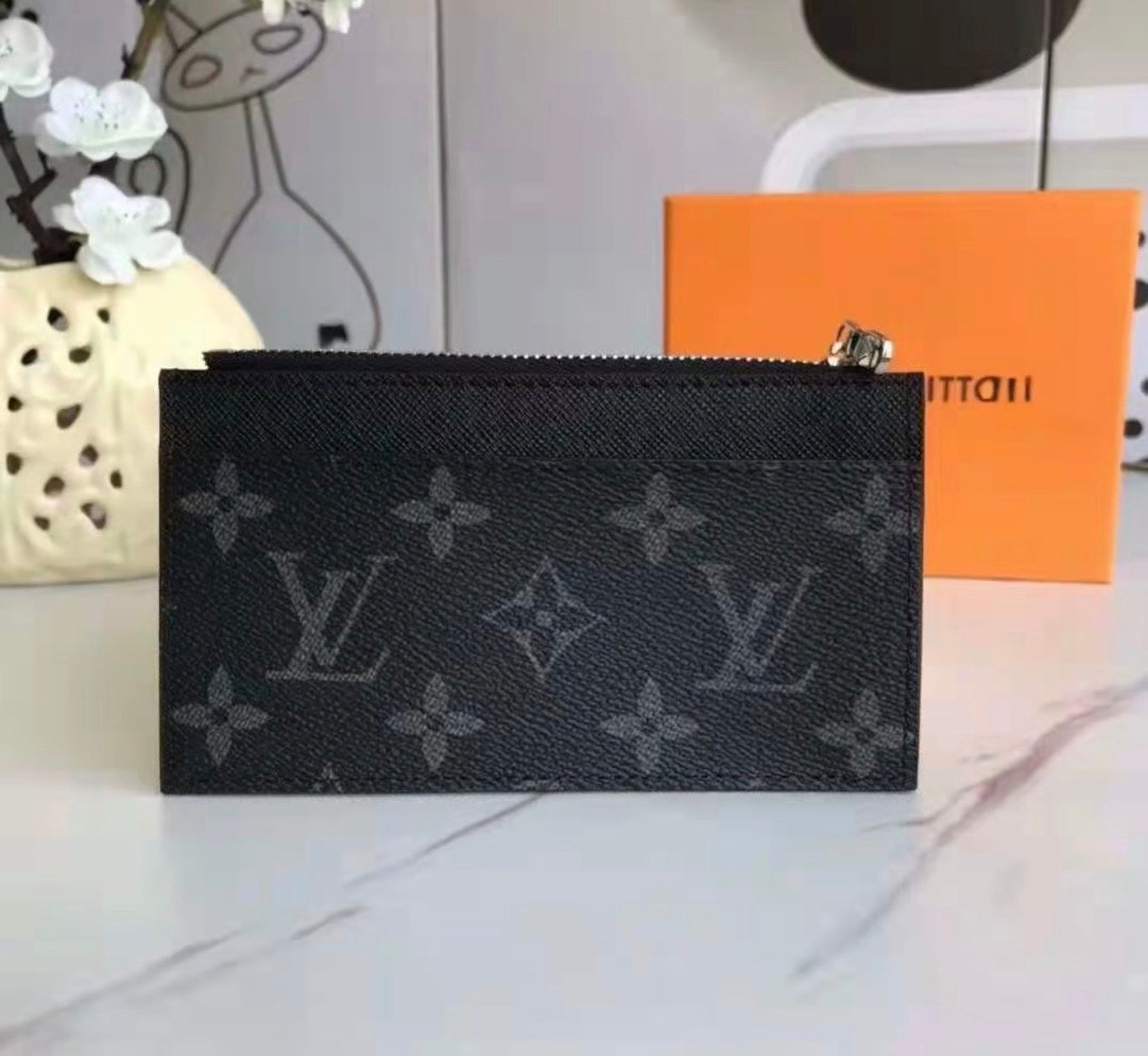 portacarte con zip